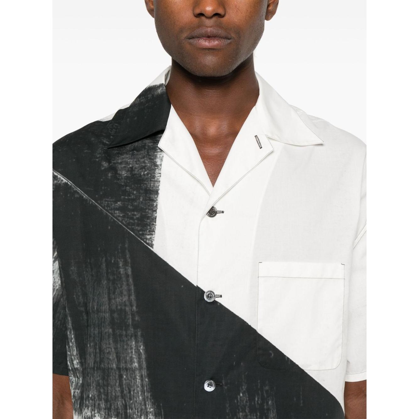 Alexander McQueen colourblock shirt Shirts Alexander Mcqueen White Smoke