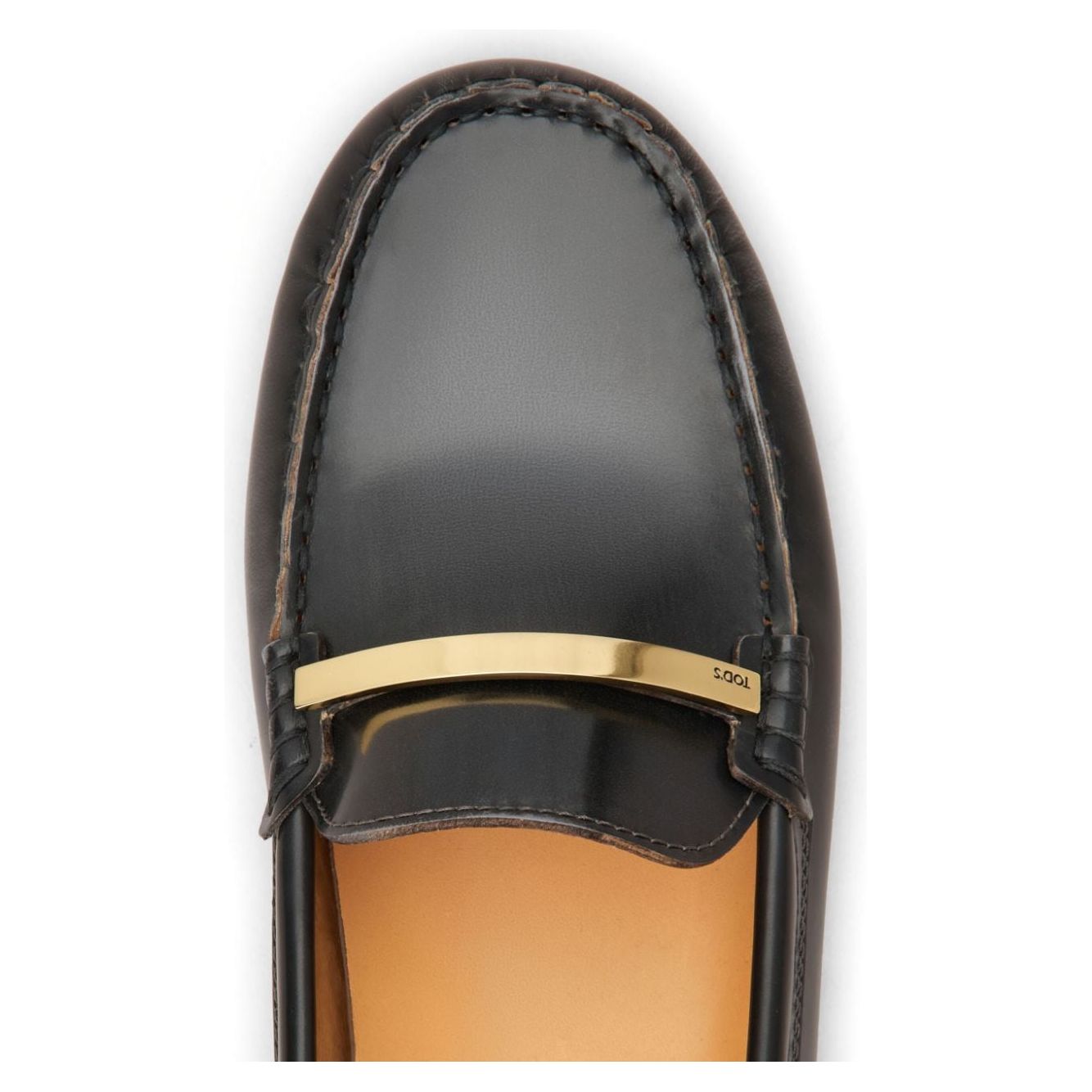 Tod's Flat shoes Black Moccasins Tod'S Dark Slate Gray