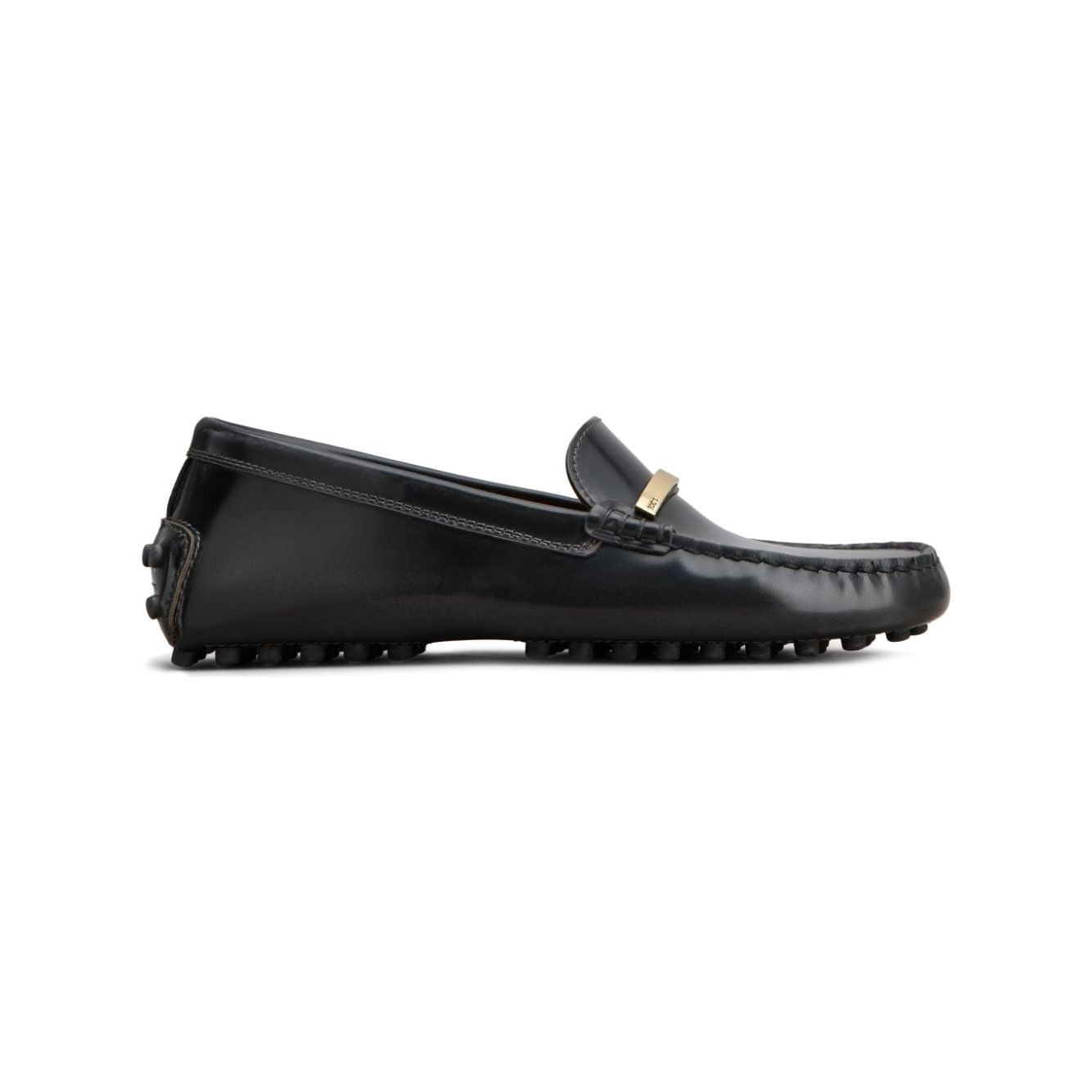Tod's Flat shoes Black Moccasins Tod'S Dark Slate Gray