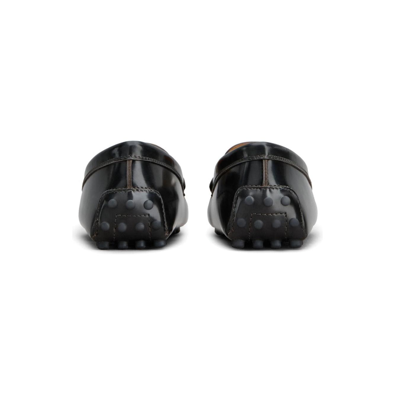 Tod's Flat shoes Black Moccasins Tod'S Dark Slate Gray