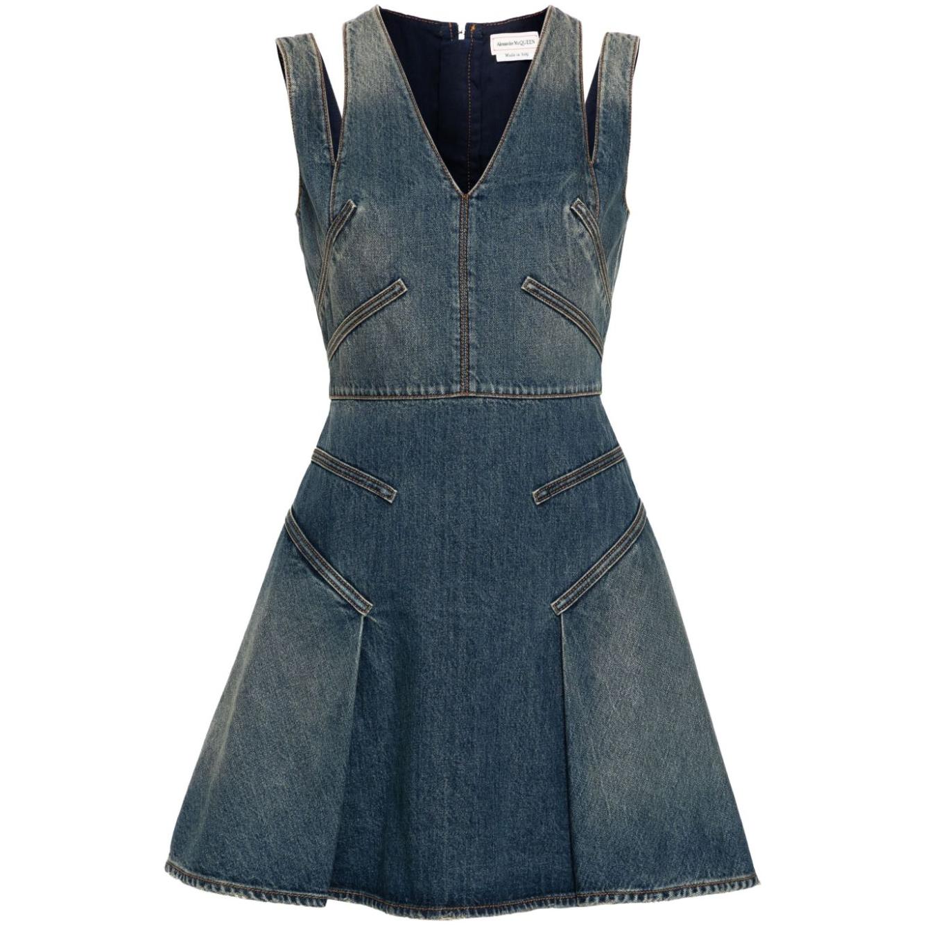 Alexander McQueen Dresses Blue Dresses Alexander Mcqueen Dark Slate Gray