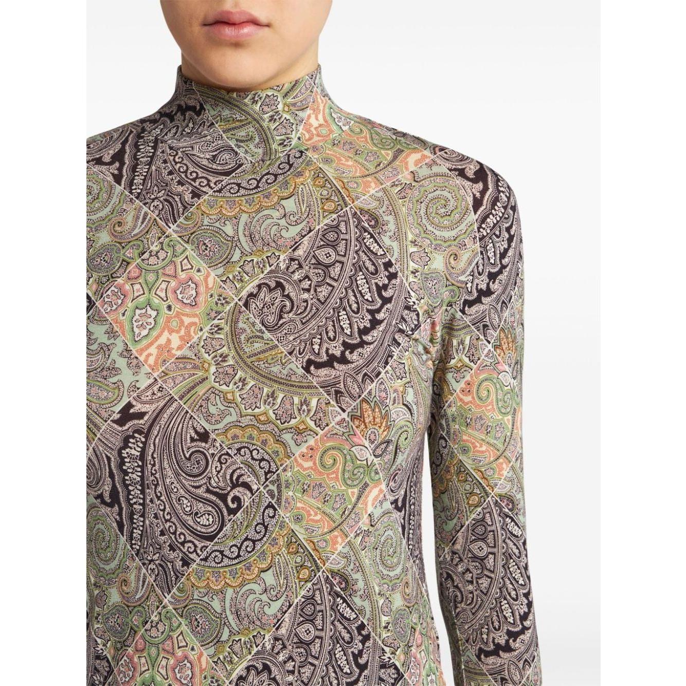 Etro Sweaters White Topwear Etro Light Gray
