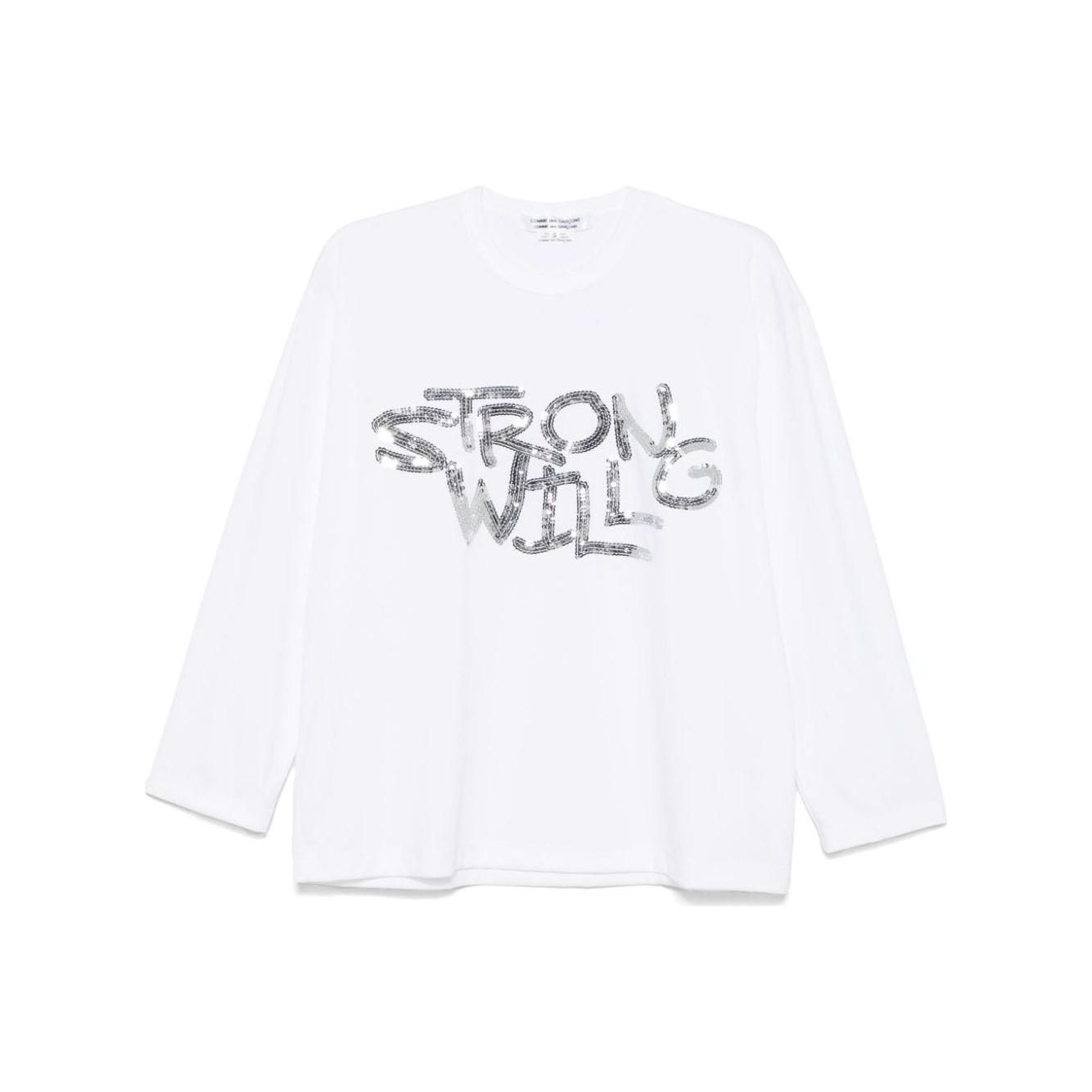 Comme Comme T-shirts and Polos White Topwear Comme Comme White Smoke