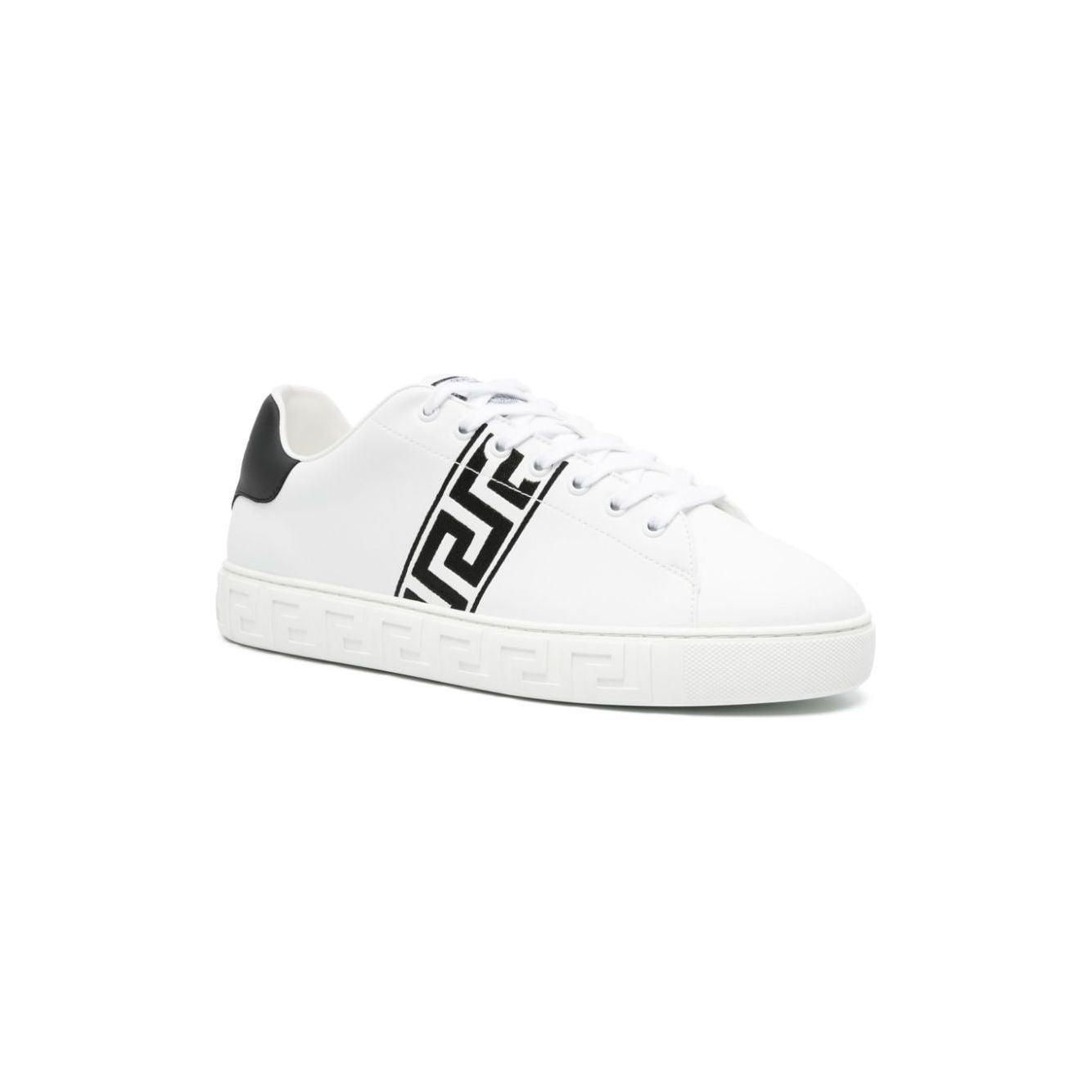 Versace Greca embroidered sneakers Sneakers Versace White Smoke