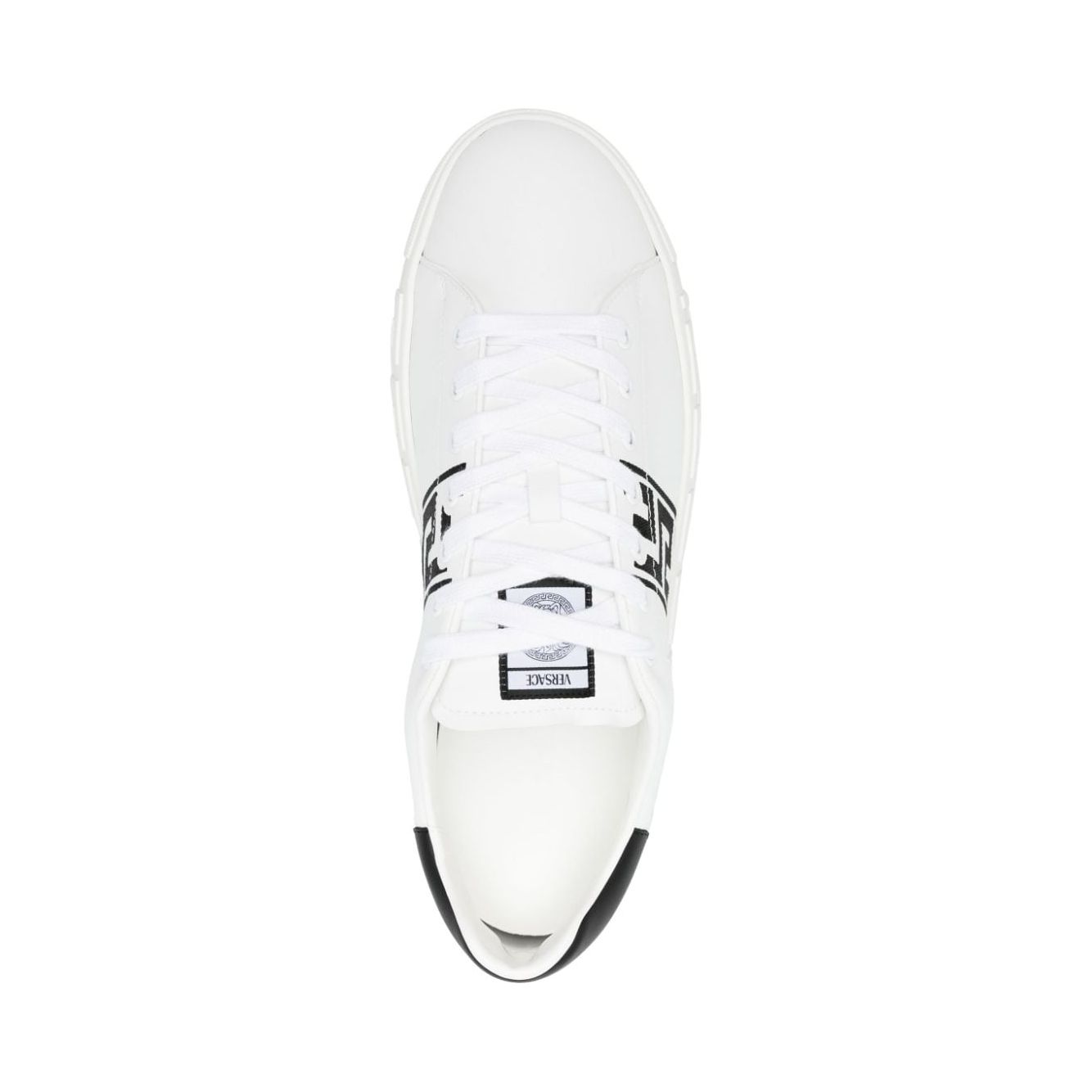 Versace Greca embroidered sneakers Sneakers Versace White Smoke