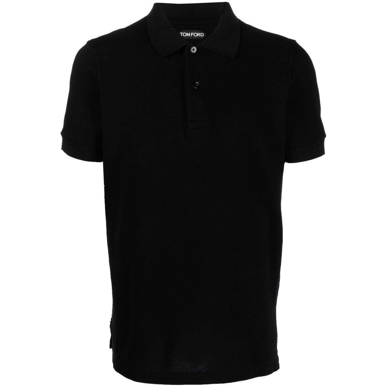 Tom Ford T-shirts and Polos Black Topwear Tom Ford Black