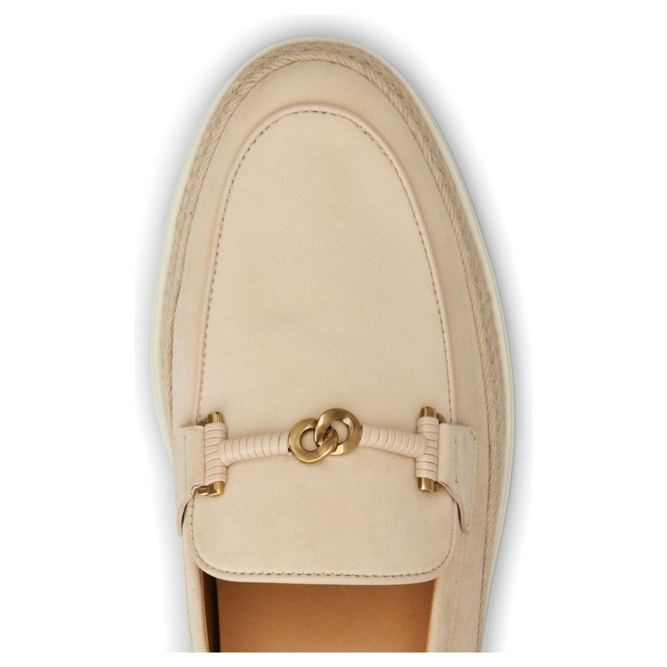 Tod's Flat shoes Beige Moccasins Tod'S Gray
