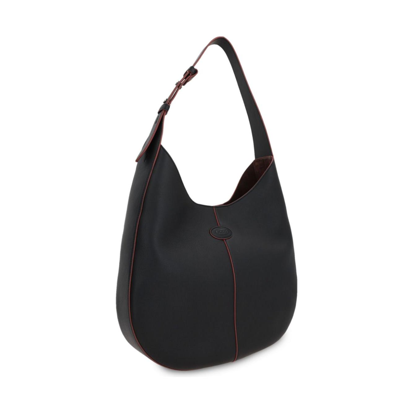 Tod's Small Hobo Leather Bag Shoulder Tod'S Dark Slate Gray