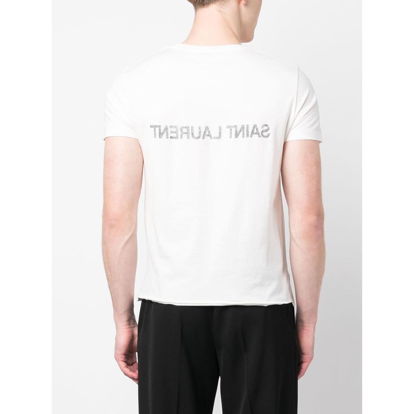 Saint Laurent T-shirts and Polos White