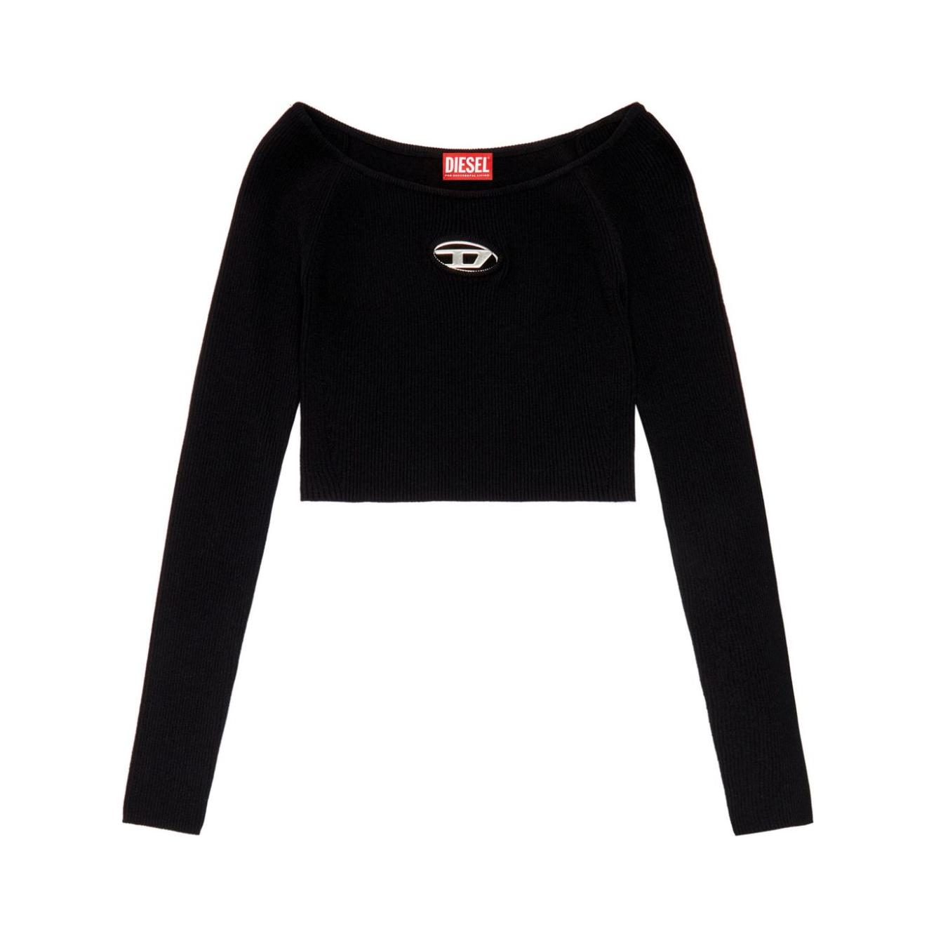 Diesel Top Black Topwear Diesel Black