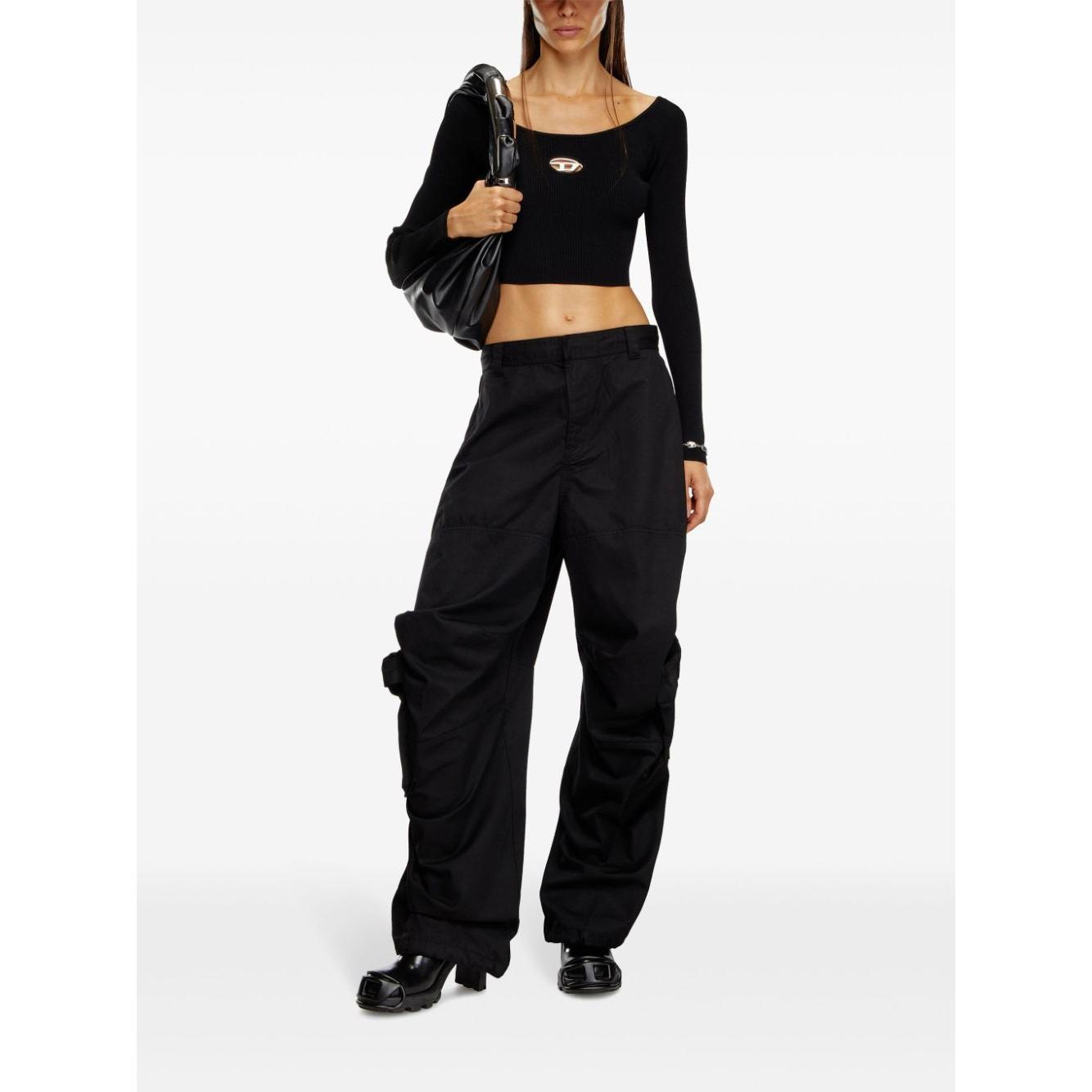 Diesel Top Black Topwear Diesel Black