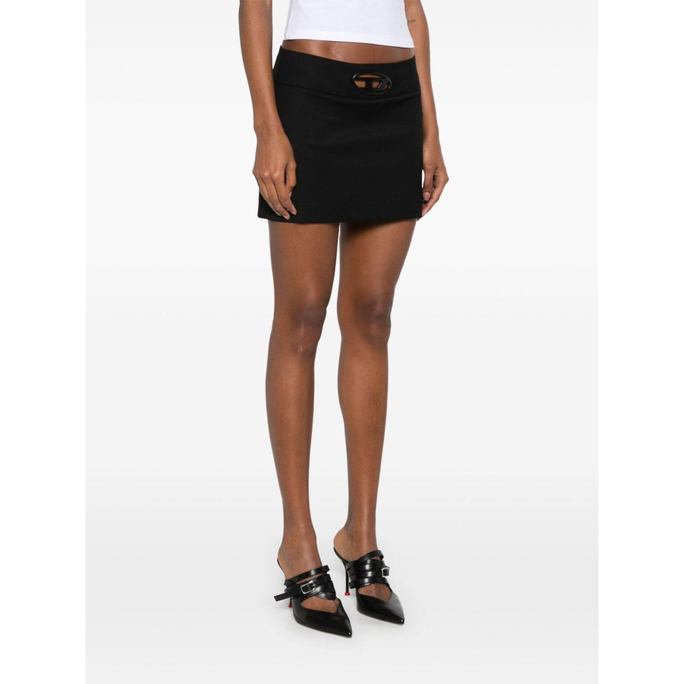 Diesel Skirts Black Skirts Diesel White Smoke
