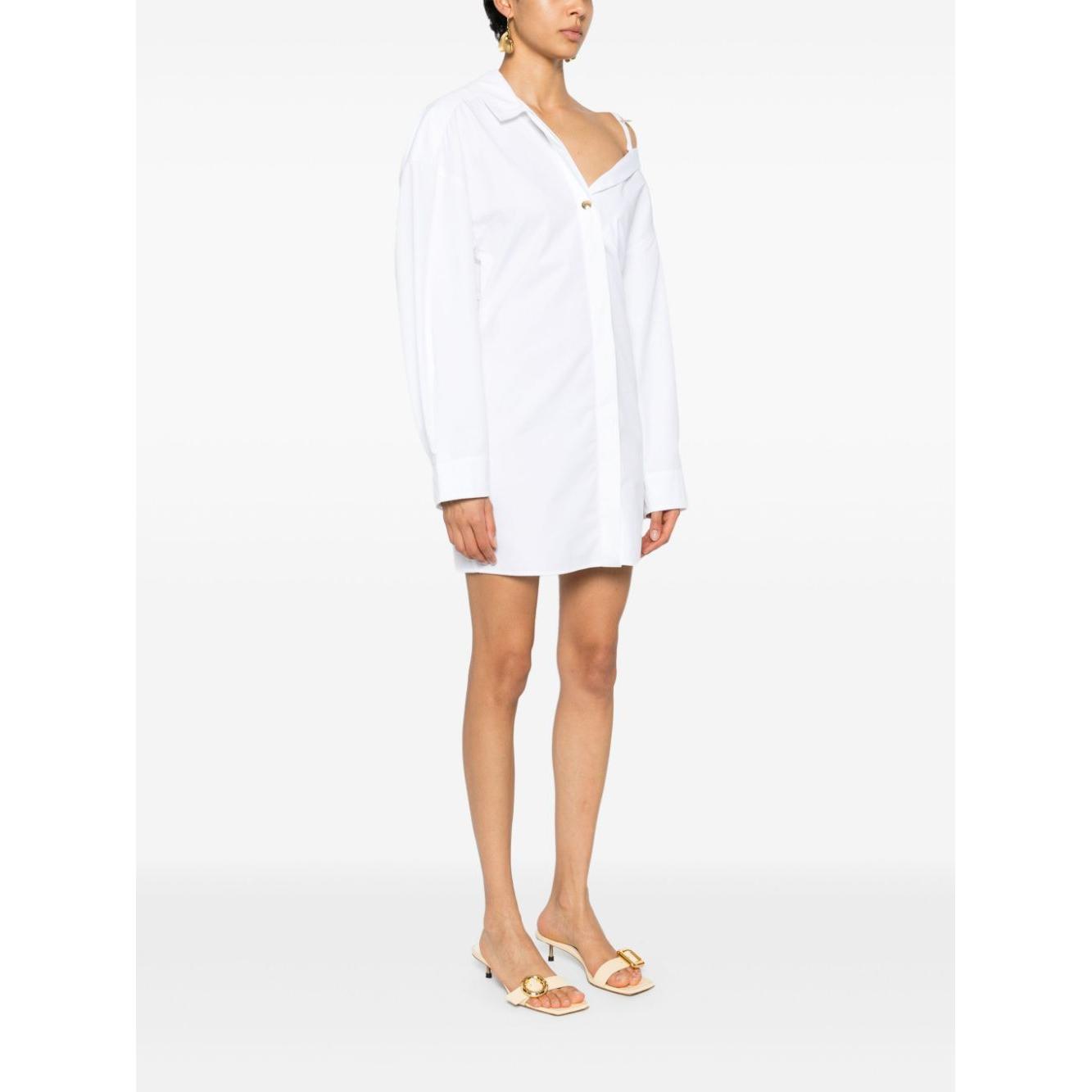 JACQUEMUS Dresses White Dresses JACQUEMUS White Smoke