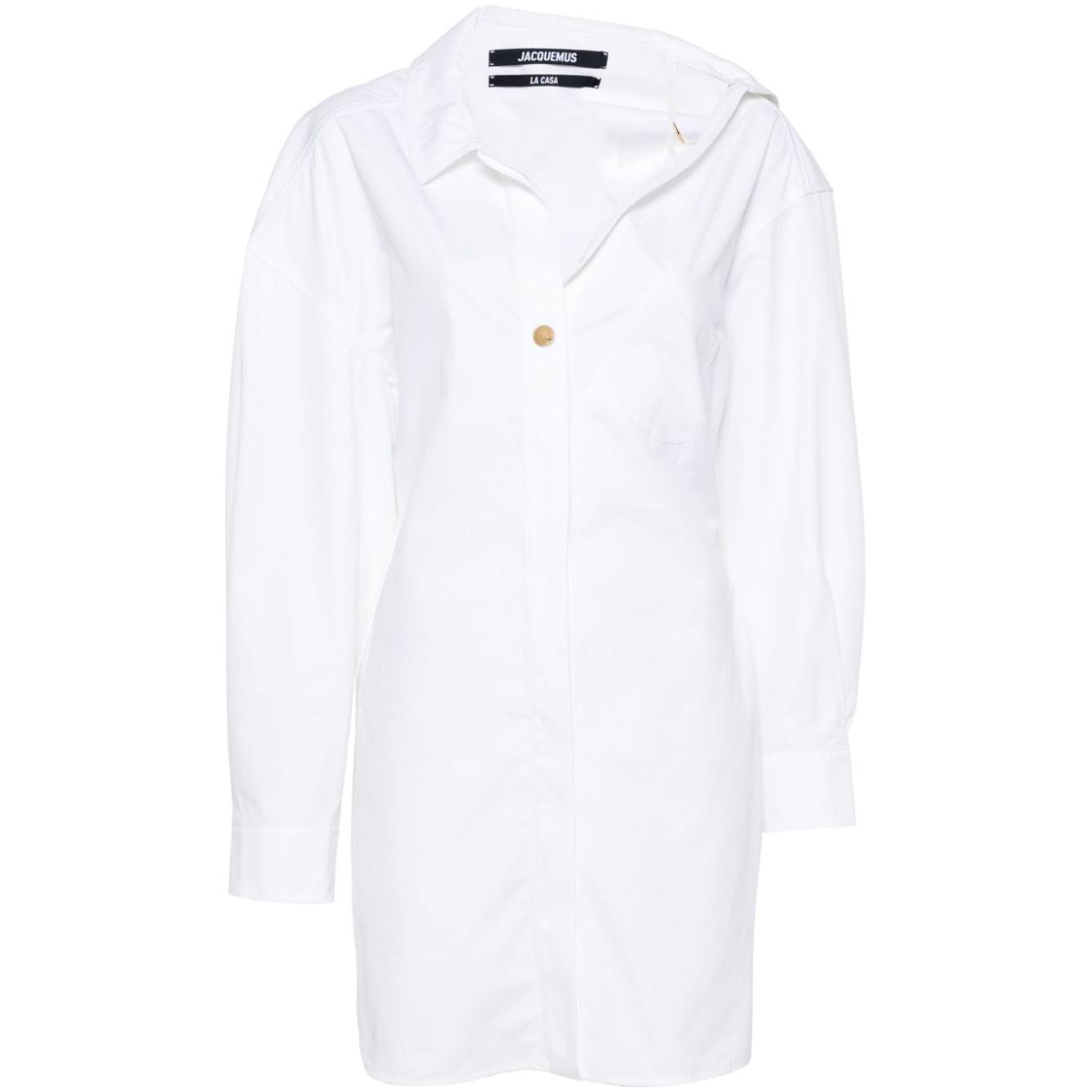 JACQUEMUS Dresses White Dresses JACQUEMUS White Smoke