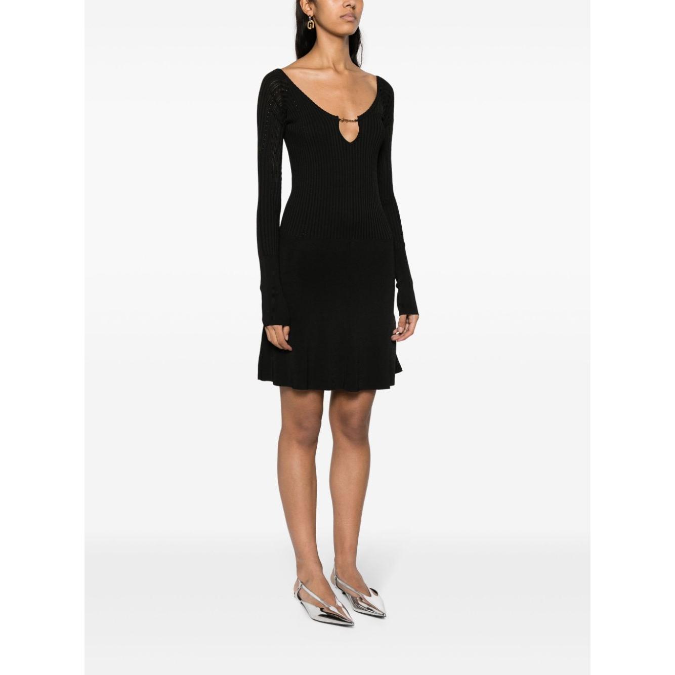 JACQUEMUS Dresses Black Dresses JACQUEMUS White Smoke