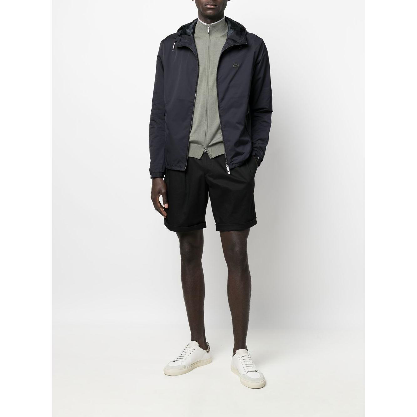 Emporio Armani water-repellent hooded jacket Jackets Emporio Armani Lavender