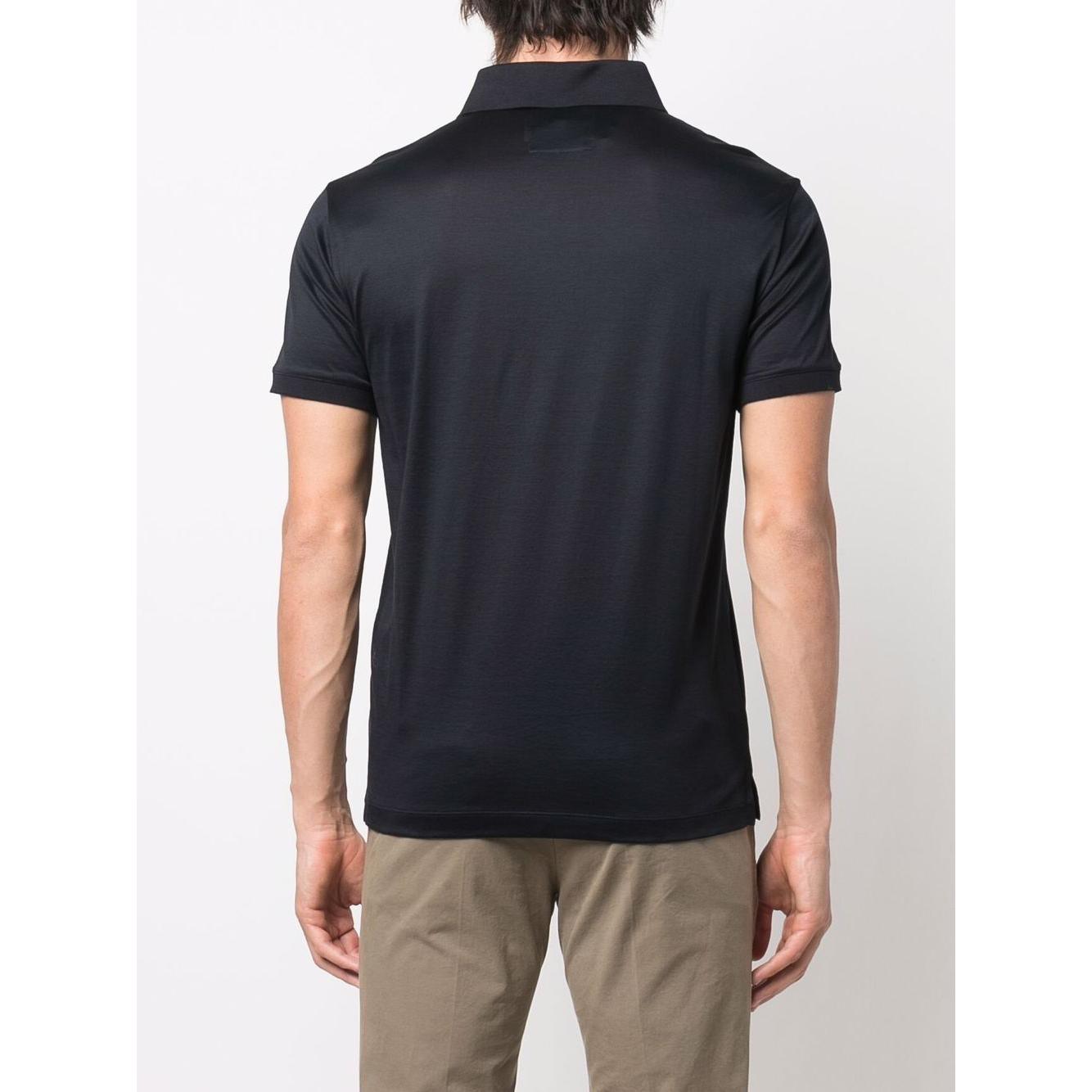 Emporio Armani Logo Polo Shirt Topwear Emporio Armani Light Gray