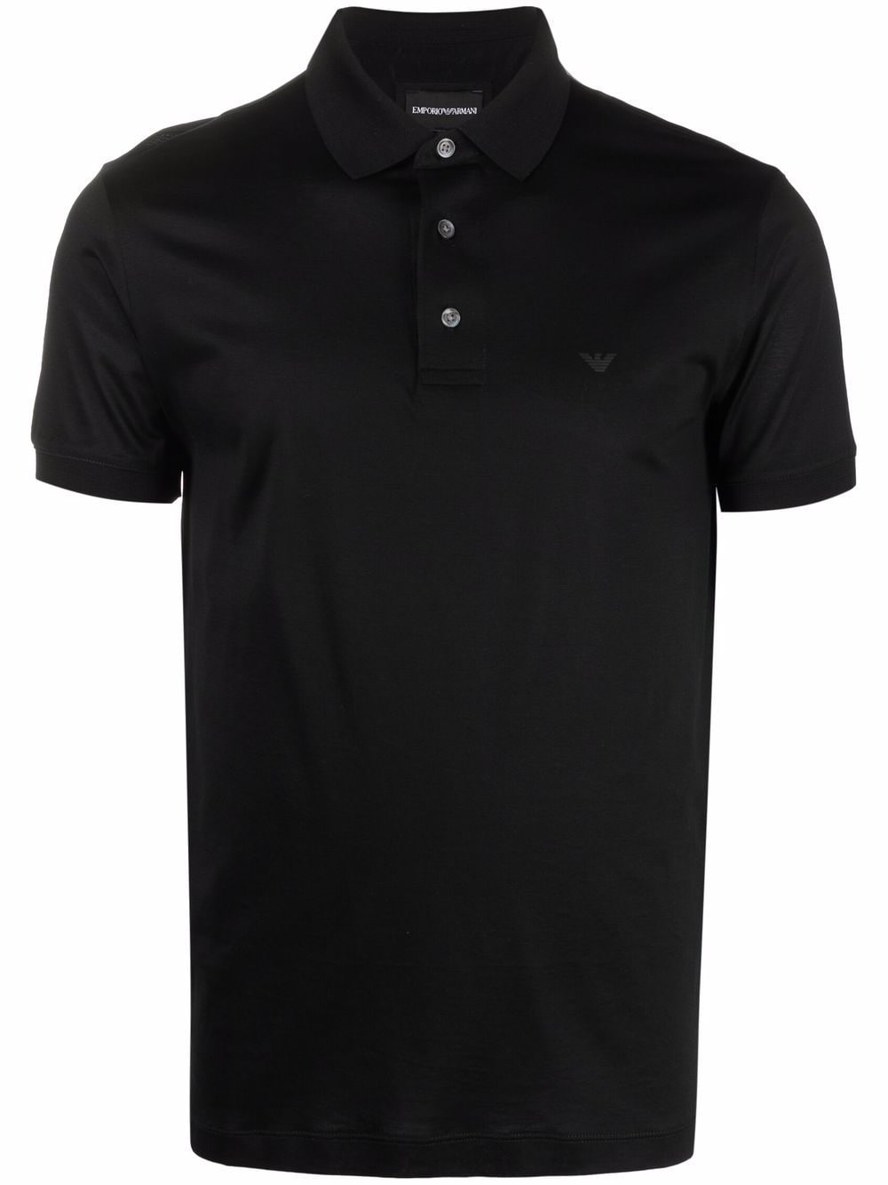 Emporio Armani short sleeve polo shirt Topwear Emporio Armani Black