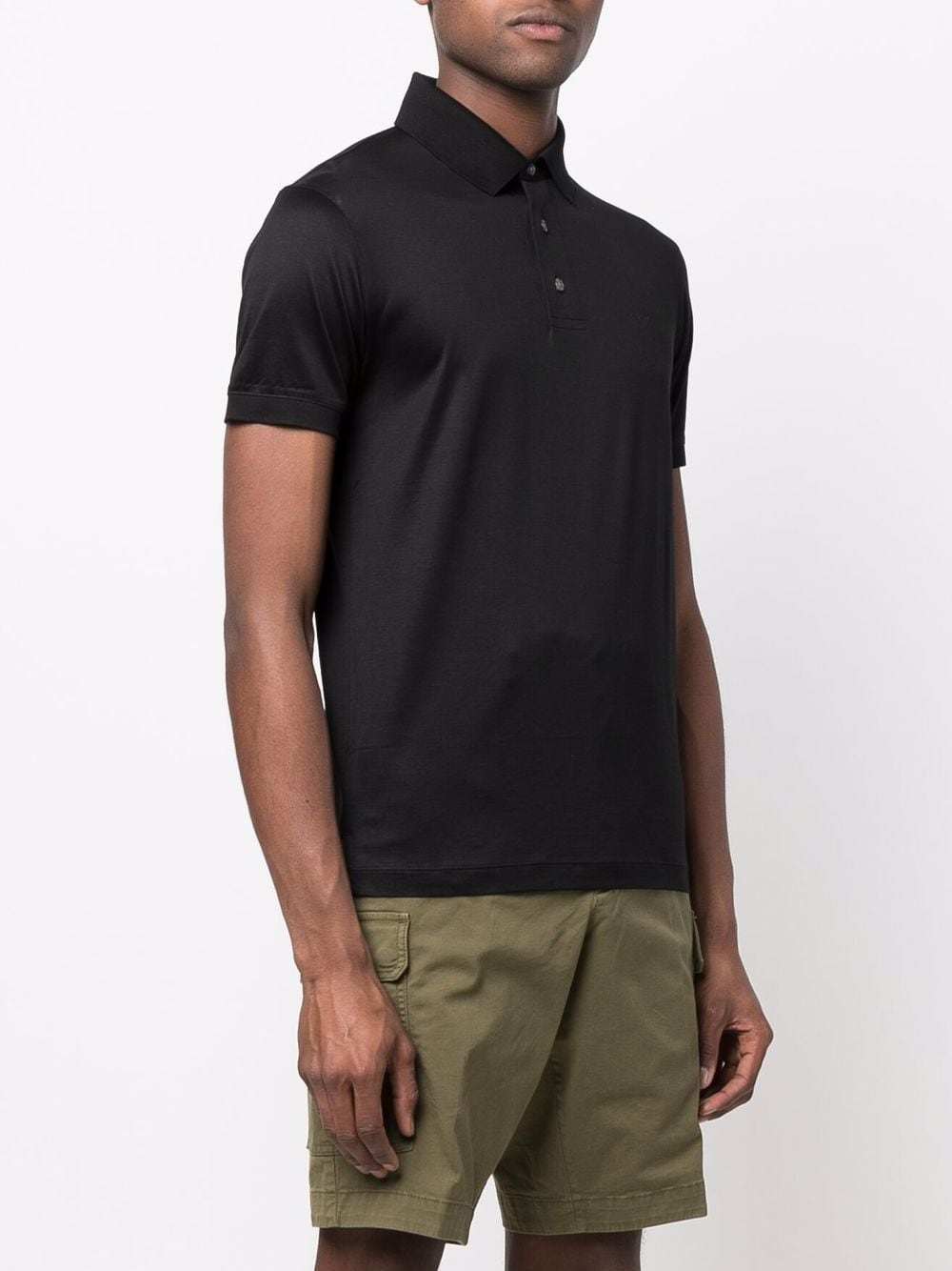 Emporio Armani short sleeve polo shirt Topwear Emporio Armani White Smoke