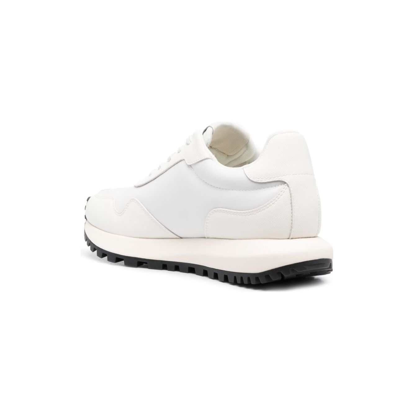 Emporio Armani Sneakers in recycled nylon with details in regenerated saffiano ASV Sneakers Emporio Armani Beige