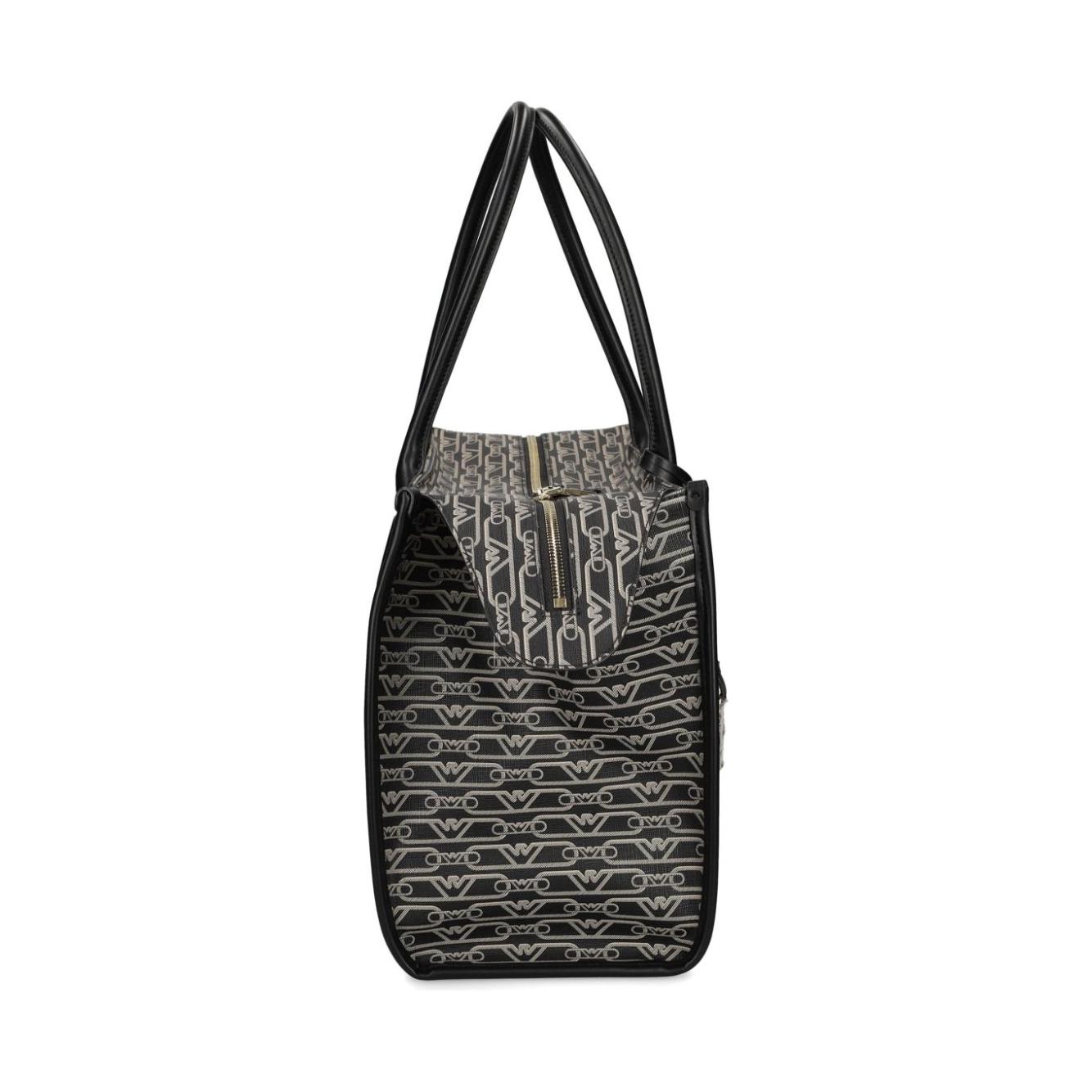 Emporio Armani Jacquard-logo-motif Tote Bag Shopper Emporio Armani Dark Slate Gray