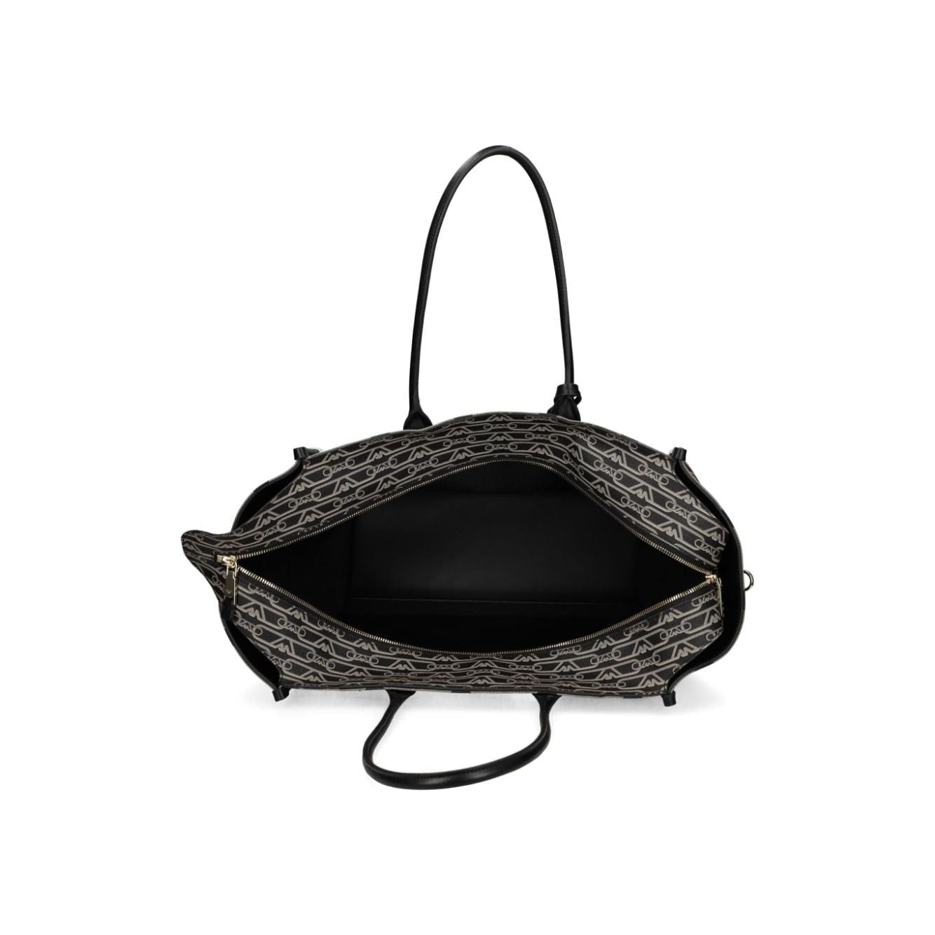 Emporio Armani Jacquard-logo-motif Tote Bag Shopper Emporio Armani Black