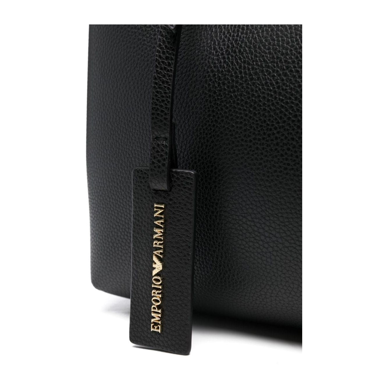 Emporio Armani embossed logo handbag Shopper Emporio Armani Black
