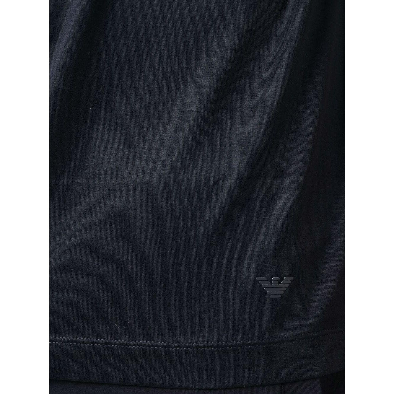 Emporio Armani logo-patch short-sleeve T-shirt Topwear Emporio Armani Black