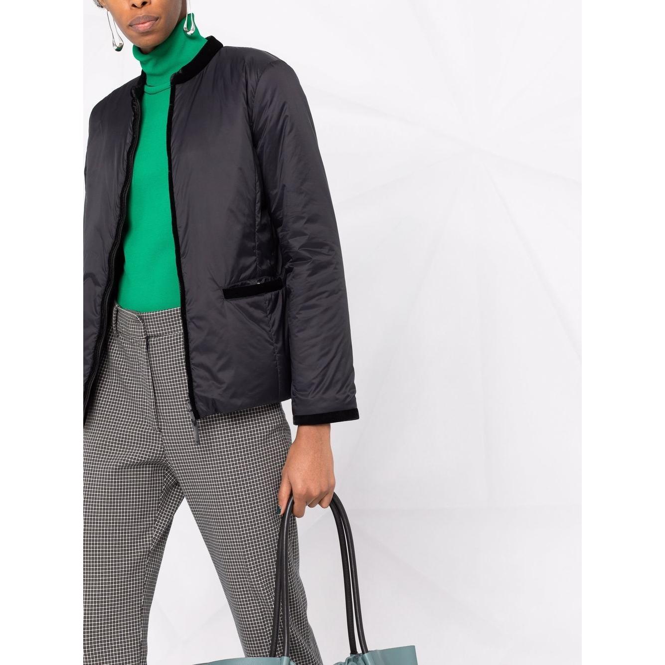 Emporio Armani Nylon reversible guru-collared jacket Jackets Emporio Armani Lavender
