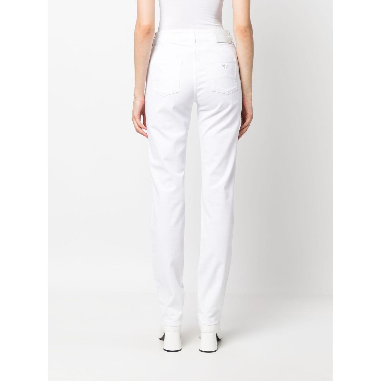 Emporio Armani tonal straight-leg jeans Jeans Emporio Armani Lavender