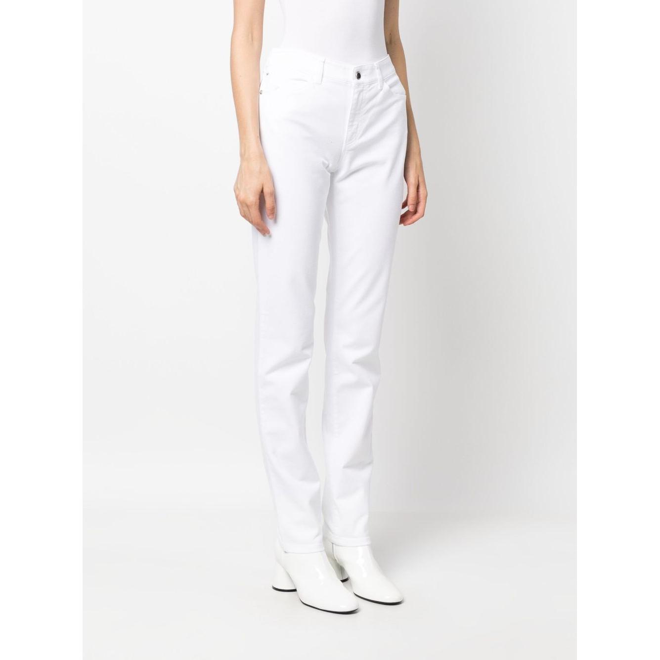 Emporio Armani tonal straight-leg jeans Jeans Emporio Armani Lavender