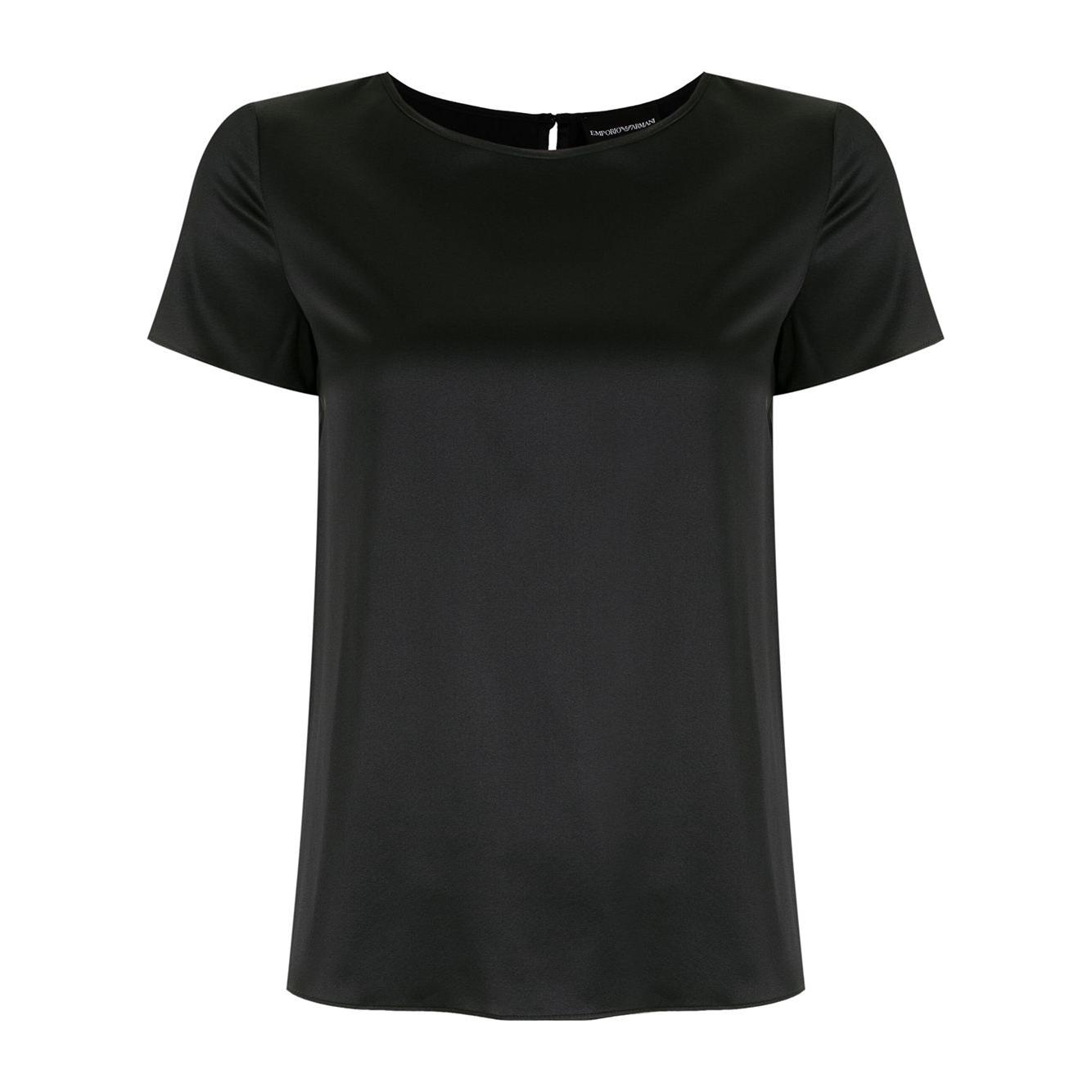 Emporio Armani silk blouse Topwear Emporio Armani Dark Slate Gray