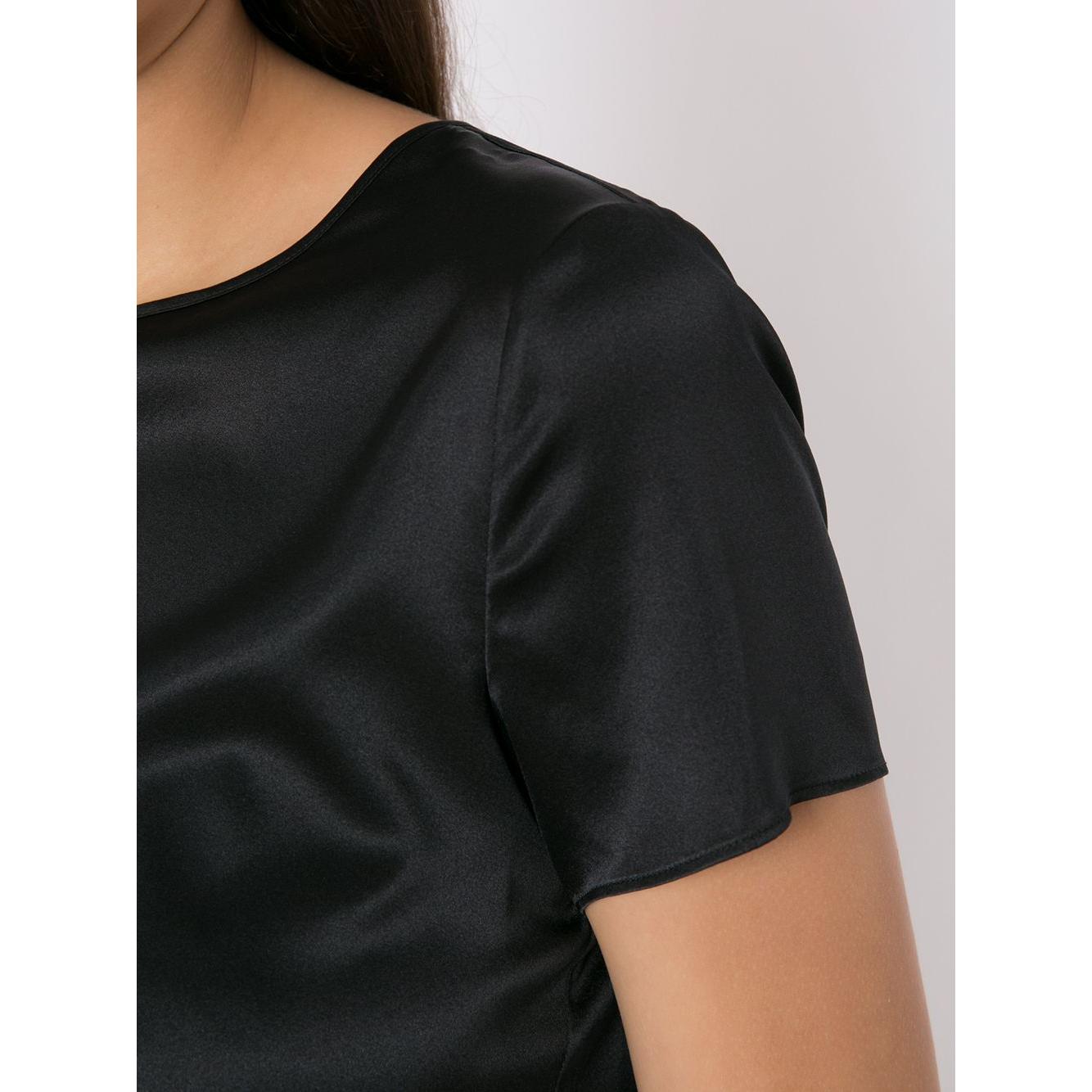 Emporio Armani silk blouse Topwear Emporio Armani Black