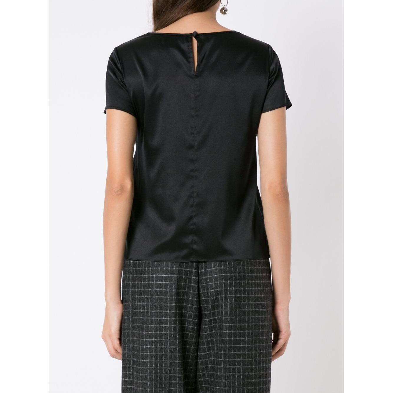 Emporio Armani silk blouse Topwear Emporio Armani Light Gray