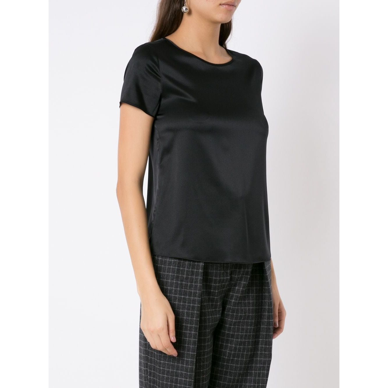 Emporio Armani silk blouse Topwear Emporio Armani Antique White