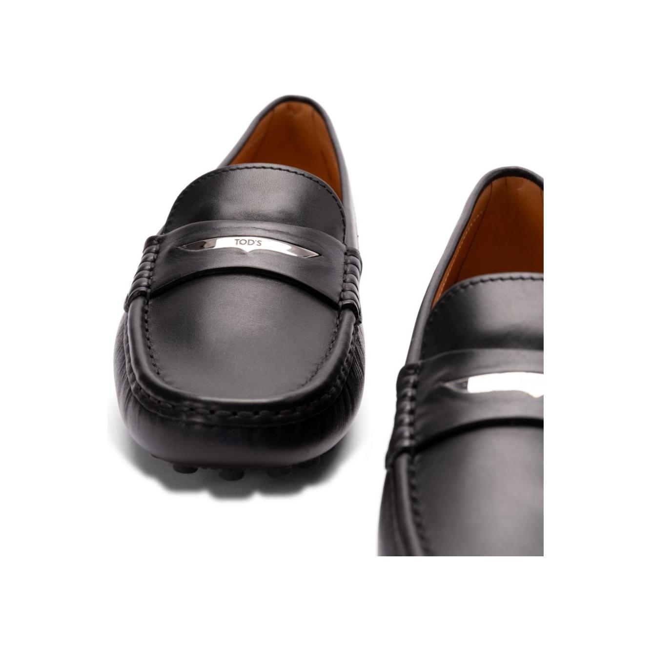 Tod's Flat shoes Black Moccasins Tod'S Dark Slate Gray