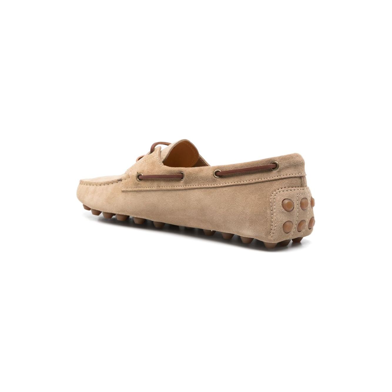 Tod's Flat shoes Beige Moccasins Tod'S Rosy Brown