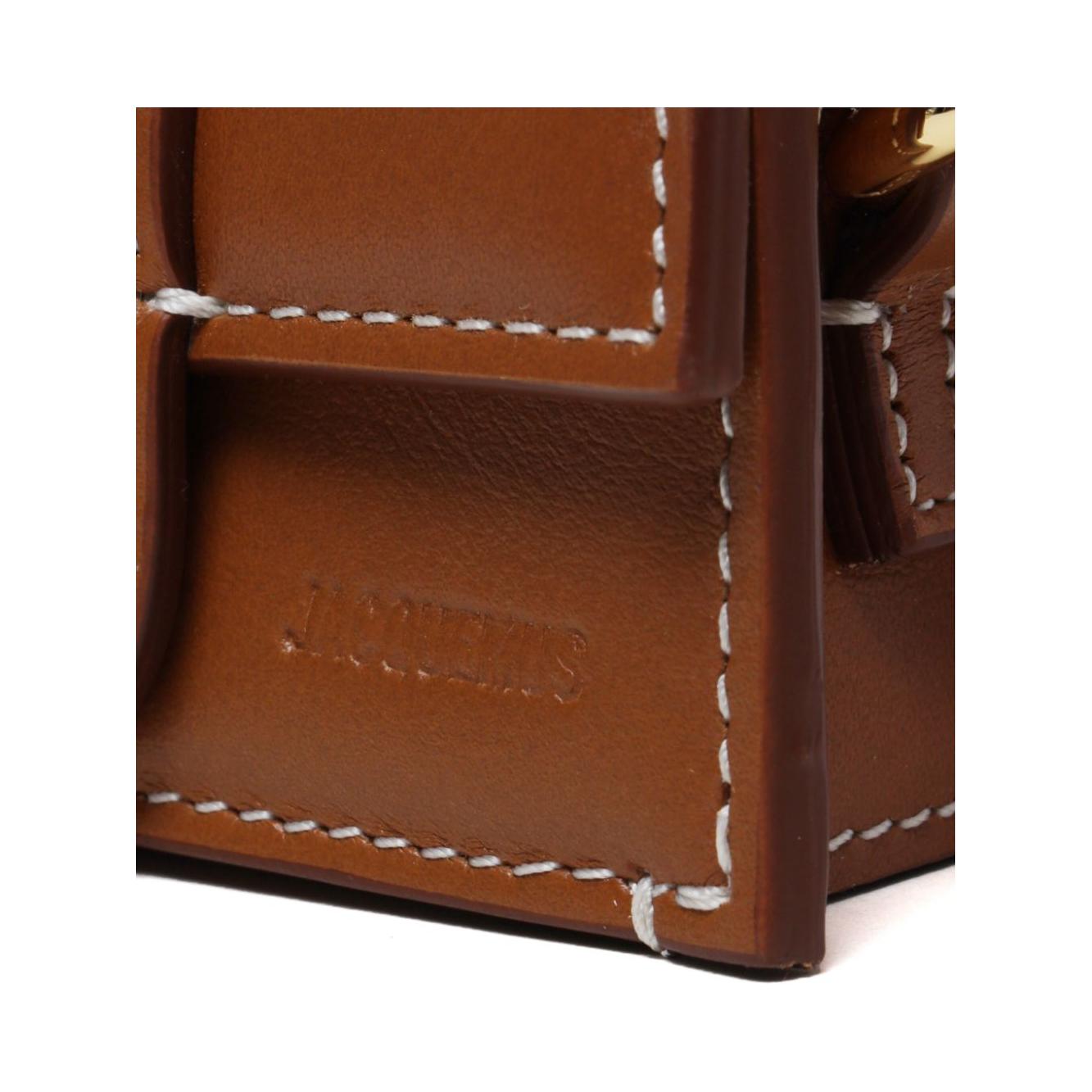 Jacquemus The Bambino flap case Clutches JACQUEMUS Saddle Brown