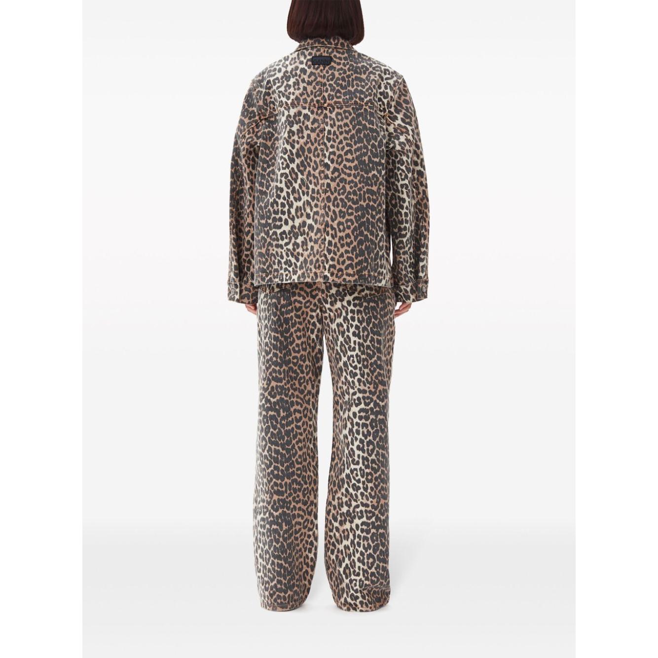 GANNI Coats Brown
