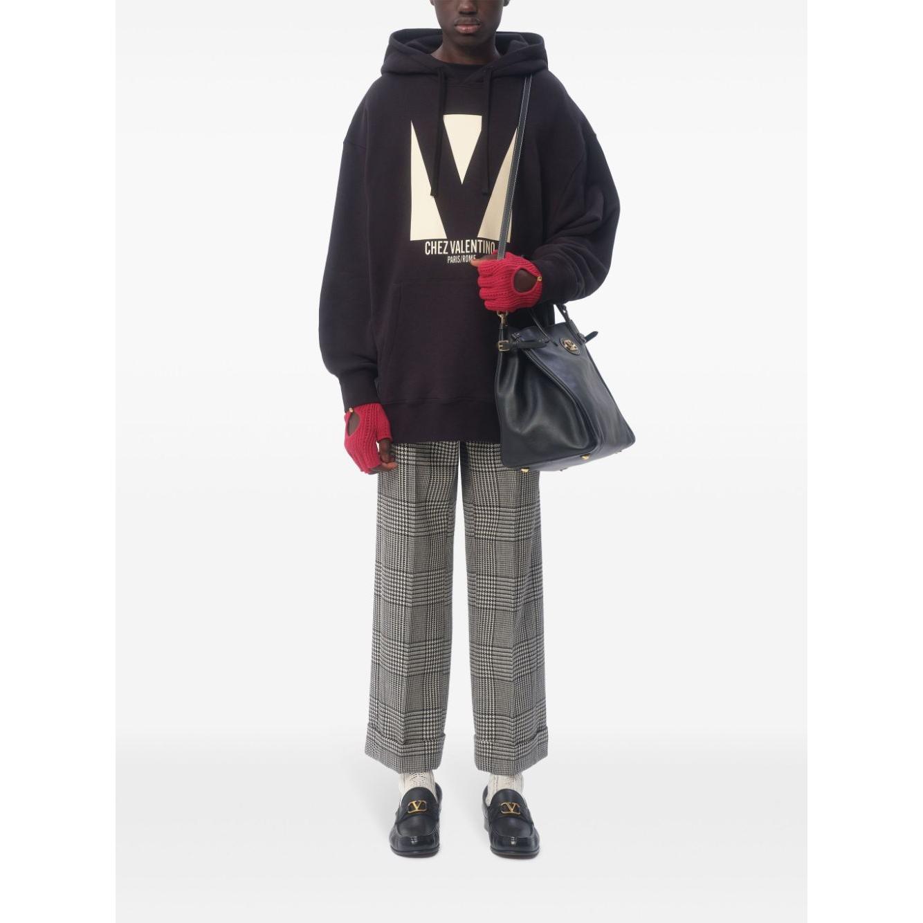 Valentino Sweaters Black Topwear Valentino Dark Slate Gray
