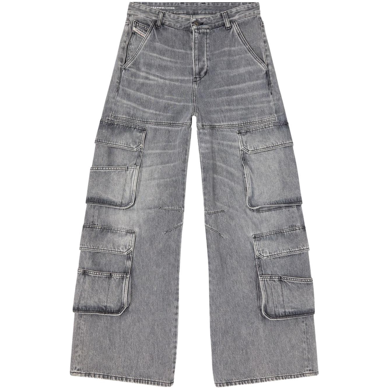 Diesel Jeans Grey Jeans Diesel Slate Gray