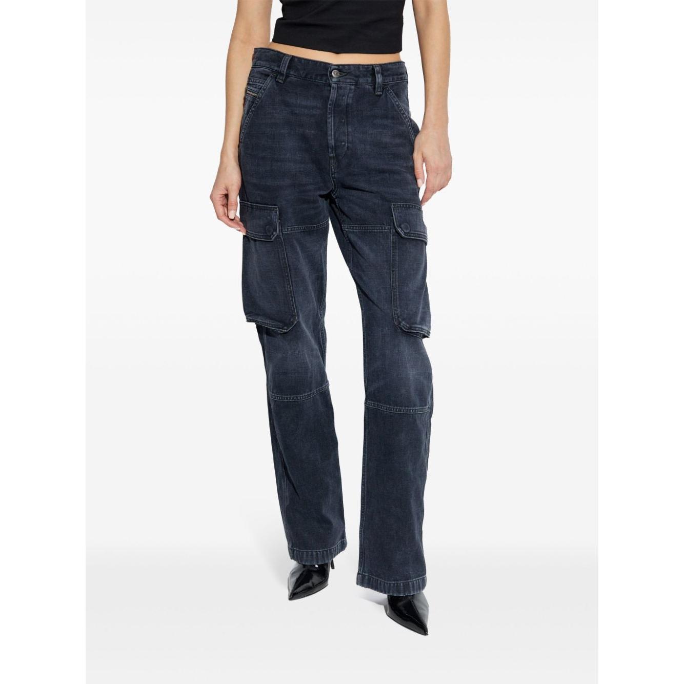 Diesel Jeans Blue Jeans Diesel White Smoke