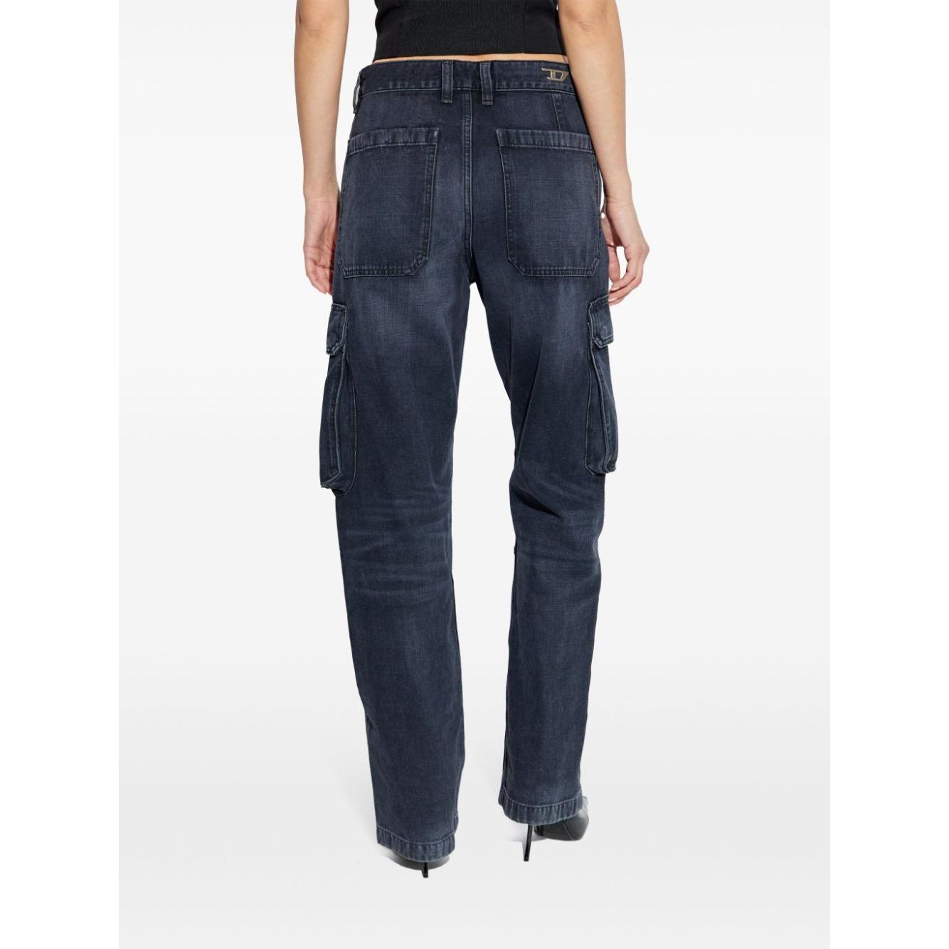 Diesel Jeans Blue Jeans Diesel White Smoke
