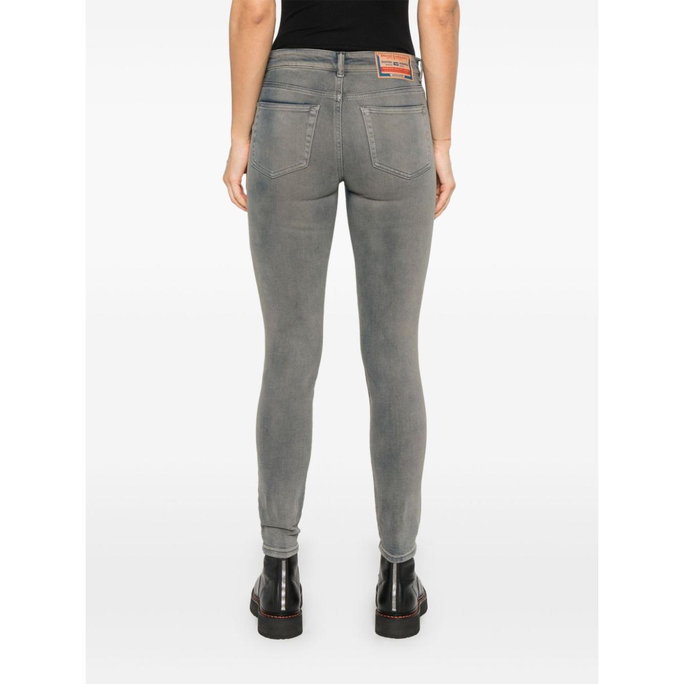 Diesel Jeans Black Jeans Diesel White Smoke
