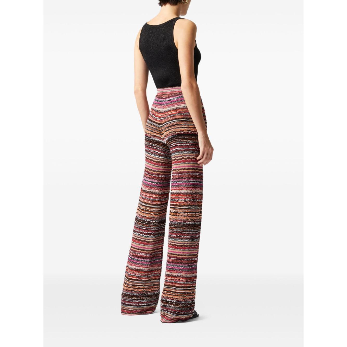 Missoni Trousers Brown Trousers Missoni White Smoke