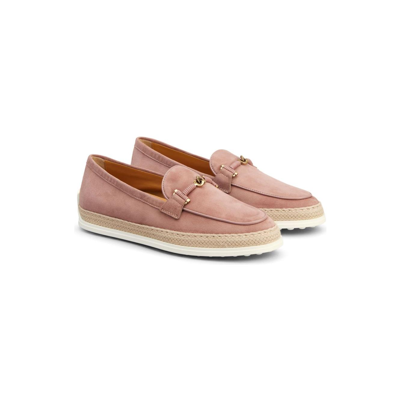 Tod's Flat shoes Brown Moccasins Tod'S Rosy Brown
