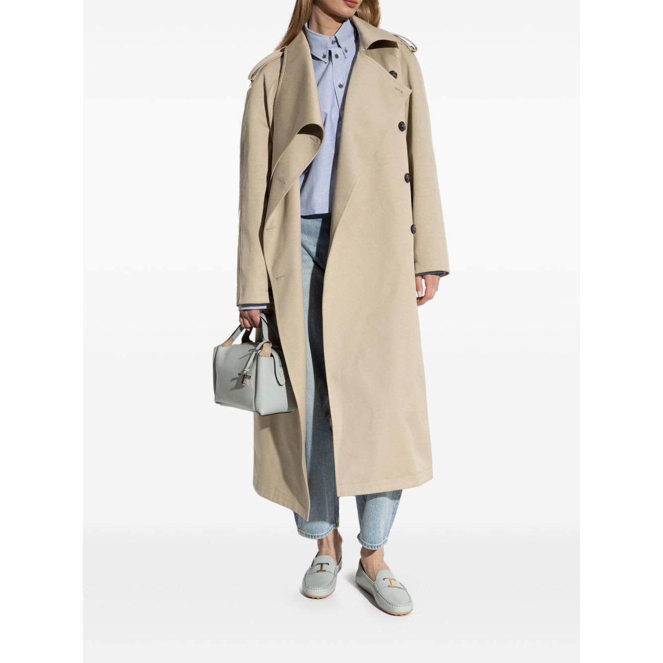 Tod's Flat shoes Grey Moccasins Tod'S Beige