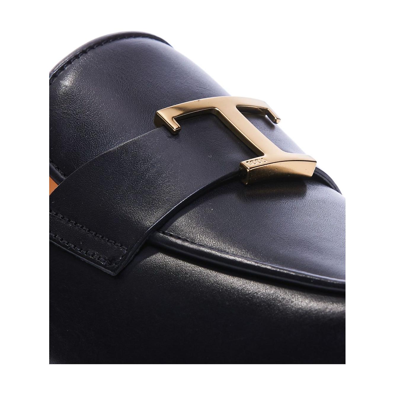 Tod's Flat shoes Black Moccasins Tod'S Dark Slate Gray