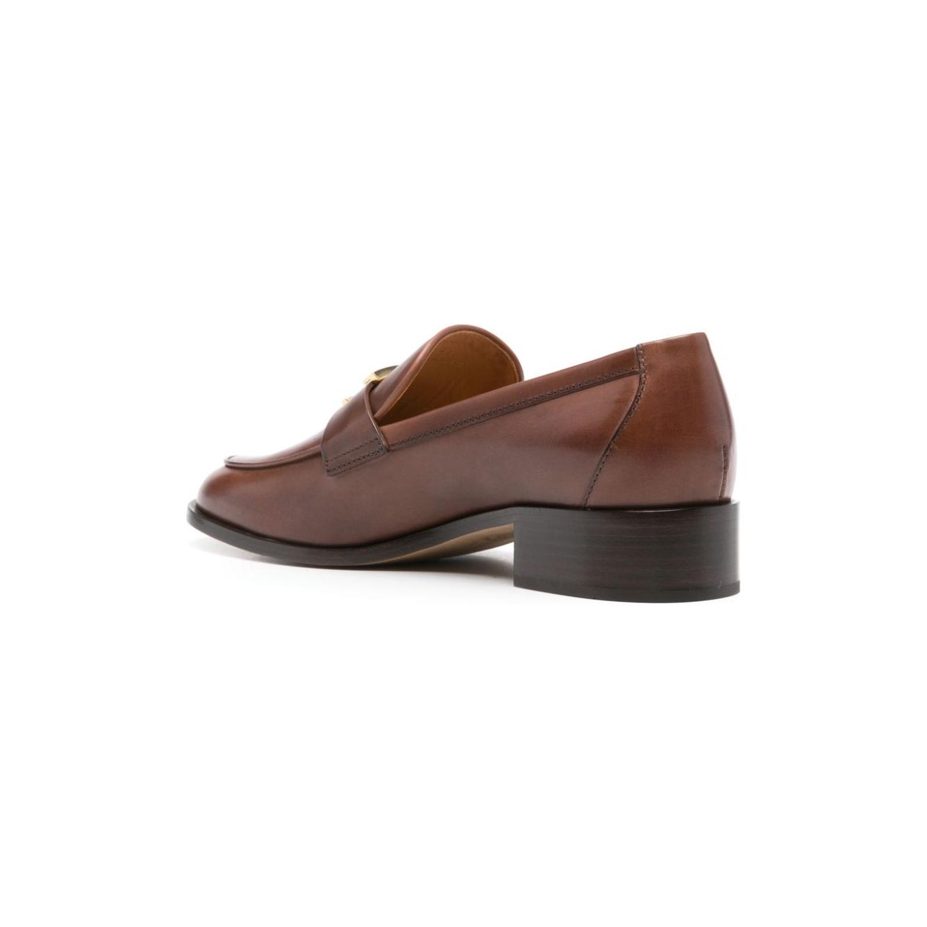 Tod's Flat shoes Brown Moccasins Tod'S Dark Olive Green
