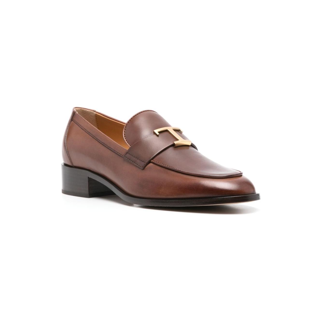 Tod's Flat shoes Brown Moccasins Tod'S Dim Gray
